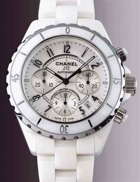 chanel watch white j12|chanel j12 watch price list.